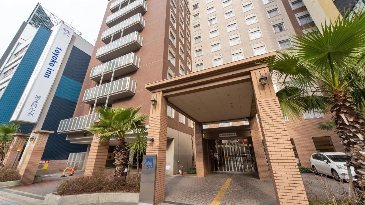 Toyoko Inn Hakata Nishi-Nakasu Фукуока Экстерьер фото